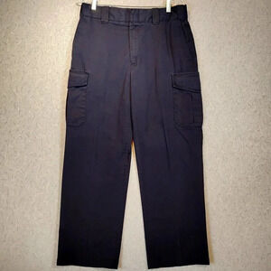 Flying Cross Men's Navy Blue  Uniform Pants in Size 34 Reg.